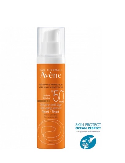 Avene protezione solare trattamento anti-age colorato spf 50+